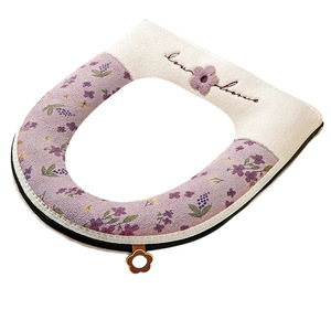 Plush Toilet Seat Cover Thickened Waterproof Autumn Winter Style - Product Image 5