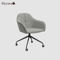 Skymax Lounge Chair Le Corbusierlight Bleu Tissu Loisirs Canapé Chairprivacy Lounge ChairChairsMedical Office Chairr Chaise Lounge