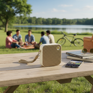 Fashion Design a maglia Bluetooth altoparlante Wireless HiFi Audio, Bass-potenziato, Strap Grip per dispositivo universale - Product Image 3