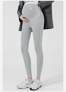 Pantalon de <span class=keywords><strong>Maternité</strong></span> Grande Taille en Coton, <span class=keywords><strong>Legging</strong></span> d'Hiver à Taille Haute Soutien Ventre Doublé <span class=keywords><strong>Polaire</strong></span> - Product Image 5