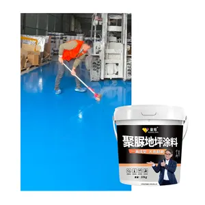 Pintura de suelo de resina epoxi para interiores del hogar, pintura de renovación de suelo de cemento autonivelante, pintura de suelo antideslizante y resistente al desgaste