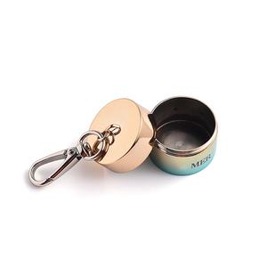 Pastillero Semanal Mini, Portátil, de 7 Días, con Recubrimiento Multicolor, Elegante Pastillero Metálico de Bolsillo - Product Image 6