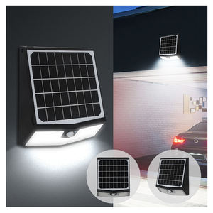 2021 Mới Hiện Đại Thâm Quyến Năng Lượng Mặt Trời Bên Ngoài Vườn Đèn Tường Với Điều Khiển Từ Xa - Product Image 1