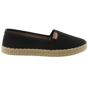 لون مخصص سيدة عدم الانزلاق PVC نعل خفيف تنفس النساء قماش Espadrilles النساء نمط بسيط الأحذية المسطحة - Product Image 3