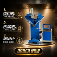 Machine à souder à l'arc MUGOLD MMA 220V DC pour tôles, idéale pour les éviers de cuisine faits main, coins en R, puissance 2,2kW