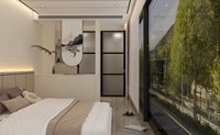 Villa Tiny Modern Space Capsule Container House Prefab Mobile Capsule Room Hotel Bedroom Home Office Pod Living Steel ISO CE