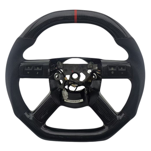 Nouveau produit en gros : Volant en cuir perforé en fibre de carbone pour Chrysler 300C - Product Image 1