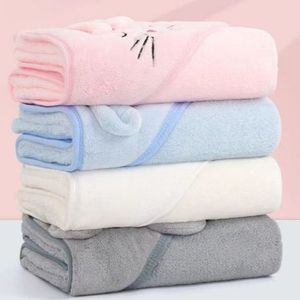 Manta Envolvente de Algodón para Recién <span class=keywords><strong>Nacido</strong></span> Bata de <span class=keywords><strong>Baño</strong></span> Polar para el Hogar con Capucha <span class=keywords><strong>Toalla</strong></span> de <span class=keywords><strong>Baño</strong></span> para Niños - Product Image 4