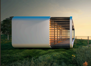 Casa Prefabricada de Lujo Impermeable con Energía Solar de 2 Dormitorios, Baño/Comedor para Escuela, Gimnasio, Campamento, Parque, Supermercado, Contenedor - Product Image 2