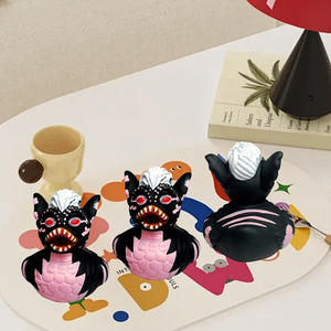 批发定制迷你<span class=keywords><strong>2.3</strong></span>英寸变形吸血鬼橡皮鸭PVC批量印刷浴缸沐浴玩具橡皮鸭 - Product Image 4