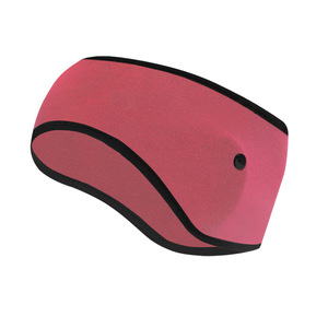 German Velvet Ear Wraps Model 113 Unisex Windproof Solid Color Headband With Buttons For Cold Weather - Product Image 2