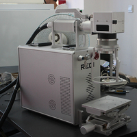 Machine mobile tenue dans la main d'inscription de laser de fibre pour le pneu/code QR/date/nombre