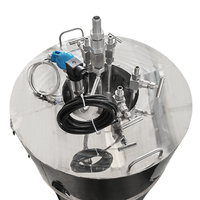 Réservoir sous pression ASME-U EAC 40L 50L SS304 100 bar haute pression haute température pour kérosène de jet et kérosène spatial