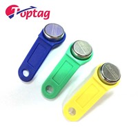 Carte RFID iutton colorée TM1990/RW1990/TM01, support en plastique, vente en gros, livraison gratuite