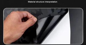 <span class=keywords><strong>Film</strong></span> noir en acier au <span class=keywords><strong>carbone</strong></span> forgé en fibre de <span class=keywords><strong>carbone</strong></span> PET brillant 0.3*18M pour intérieur de voiture, <span class=keywords><strong>capot</strong></span>, autocollant de carrosserie, <span class=keywords><strong>film</strong></span> de modification de couleur - Product Image 6