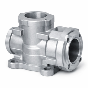 Moulage par investissement sur mesure, corps de vanne en aluminium moulé sous pression A380 ADC12 pour les marchés des vannes industrielles selon les plans - Product Image 1