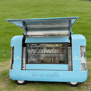 Camion de restauration électrique multifonctionnel pour événements extérieurs, cuisine mobile pour mariage, fête, festival, restauration, couleur personnalisée, snack - Product Image 6