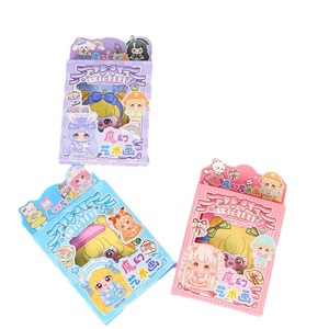 <b>Magic</b> Art Painting Cartoon Cotton Doll Sticker Sketchbook For Girls Age 5 7 Years Paper Manual Craft <b>Book</b> - Product Image 5