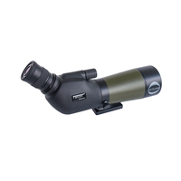 Telescopio Terrestre de 20-60x80 con Retícula Multicapa, Lente Grande para Medir Distancias, Bak4 de Metal, para Caza al Aire Libre