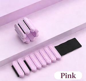 น้ำหนักข้อมือแบบปรับได้ 2 ปอนด์ 4 ปอนด์ สำหรับทุกเพศ ใช้สำหรับออกกำลังกาย ทำจากซิลิโคน สวมใส่ได้ที่ข้อมือและข้อเท้า พร้อมโลโก้สั่งทำได้ - Product Image 4