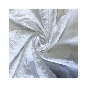 Polyester material fest gefärbt mit Wasch baumwoll effekt für Bettwäsche und Textilgewebe