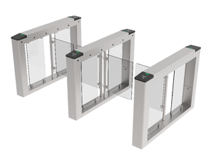 Tourniquet imperméable de rfid de tourniquet d'oscillation de longévité élevée antipoussière de tourniquet de porte d'oscillation d'accès de l'acier inoxydable 304 pour des gymnases - Product Image 3