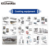 Peralatan Dapur Restoran Komersial KitchenMax dari Baja Anti Karat Ideal untuk Dapur Cepat Saji dan Dapur Industri