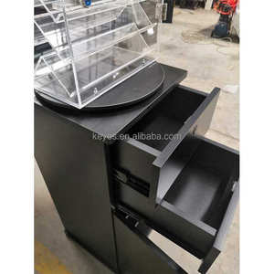 Fabricant professionnel de style moderne de présentoirs rotatifs au sol écologiques pour les couteaux et les épées de l'armée suisse - Product Image 4