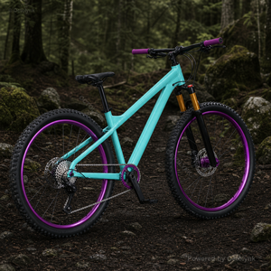 Vélo de montagne en alliage d'aluminium de 27,5 pouces, options 10 ou 12 vitesses, frein à disque, suspension avant pour la conduite hors route - Product Image 3