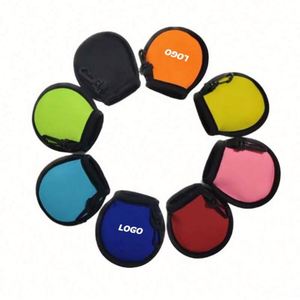 Porta Pelotas de Golf de Neopreno/Poliéster con Mosquetón, Forro de Felpa, Diseño Creativo, Impresión Serigráfica, Regalo Promocional Deportivo - Product Image 1