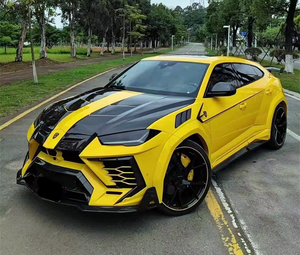 Utilisé pour <span class=keywords><strong>Lamborghini</strong></span> URUS M style pare-chocs avant semi-forgé pare-chocs arrière jupes latérales capot moteur garde-boue kit carrosserie - Product Image 5