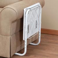 Table de canapé-lit blanche Smart Mate, pliable, réglable