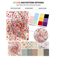 Tissu en tulle imprimé fraise douce et scintillante en polyester, tissu maillé léger imprimé numériquement pour rideaux de mariage - Vente en gros