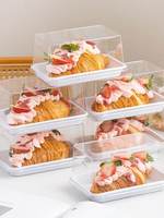 Boîte de pâtisserie, idéale pour l'emballage du pain aux fraises, des gâteaux, des gâteaux roulés, des mousses et des croissants.