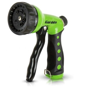 Boquilla de jardín de alta resistencia, agarre cómodo, 8 diferentes patrones de pulverización césped para regar, lavar coches y Mascotas - Product Image 2