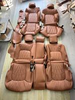 Housses de siège de voiture en cuir sur mesure pour Toyota Land Cruiser LC200, protection anti-usure, accessoires de protection de siège auto