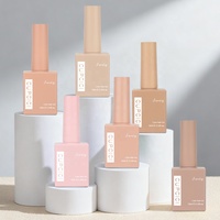 Collection BIN Nude Elegance, ensemble personnalisé de 6 vernis à ongles en gel UV mat non toxique de 15 ml, certifié MSDS, pour nail art