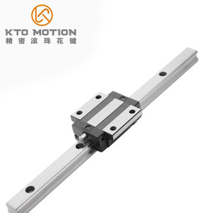 Rieles de guía lineal KTO MOTION serie MGN P1, deslizadores de rodillos de precisión para máquinas herramienta - Product Image 1