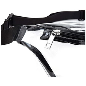 Sac banane transparent approuvé par le stade avec logo personnalisé sac banane carré en plastique PVC transparent sac banane de sport en gros - Product Image 5