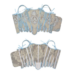 Débardeur d'été vintage pour femme, style corset à lacets avec nœud, broderie respirante - Product Image 6