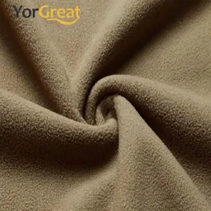 Fabric 100 Polyester Polar Fleece Anti-pilling Knitted Fabric For Clothing Pajamas Jacket