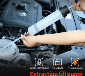 0.2L/0.5L/1.5L liquide de frein manuel pompe remplissage <span class=keywords><strong>seringue</strong></span> bouteille frein huile remplacement outil à main - Product Image 6