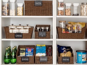 Cestas Decorativas Tipo <span class=keywords><strong>Moises</strong></span>, Decoración Boho Plana para el Hogar, Cestas de Jacinto de Agua, Frutas, Cestas de Fibra Marina, Sudáfrica, Cuerda de 2 mm - Product Image 6