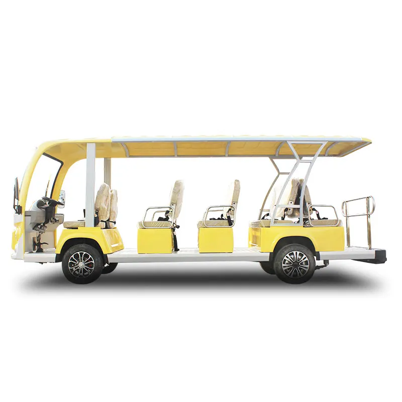 Электрический автобус экскурсионный автобус и автомобиль классический красивый дизайн Электрический туристический автомобиль мини-Шаттл туристический автобус
