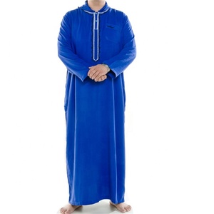Nouvelle mode Jalabiya pour hommes Prix d'usine Jalabiya pour hommes Jalabiya arabe à capuche - Product Image 2