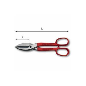 USAG - U02040008 Cizallas para chapa de acero-EAN 8010239005792 CUTTING SNIPS - Product Image 1