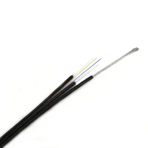 Fabrika fiyat SC damla düz kablo G657A1 G657A2 tipi Fiber optik SC/UPC konnektörü ile