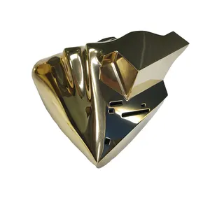 Ra 0.4 Copper and brass metal glossy mirror surface cnc machining part prototype manufacturing for auto car bicycle