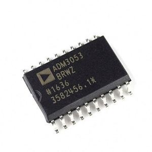 Circuit intégré ADM3053BRWZ SOP20, puce émetteur-récepteur isolée en alimentation - Product Image 1