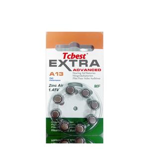 批发厂家价格1.4v A13 PR48 265毫安时助听器锌空气电池 - Product Image 1